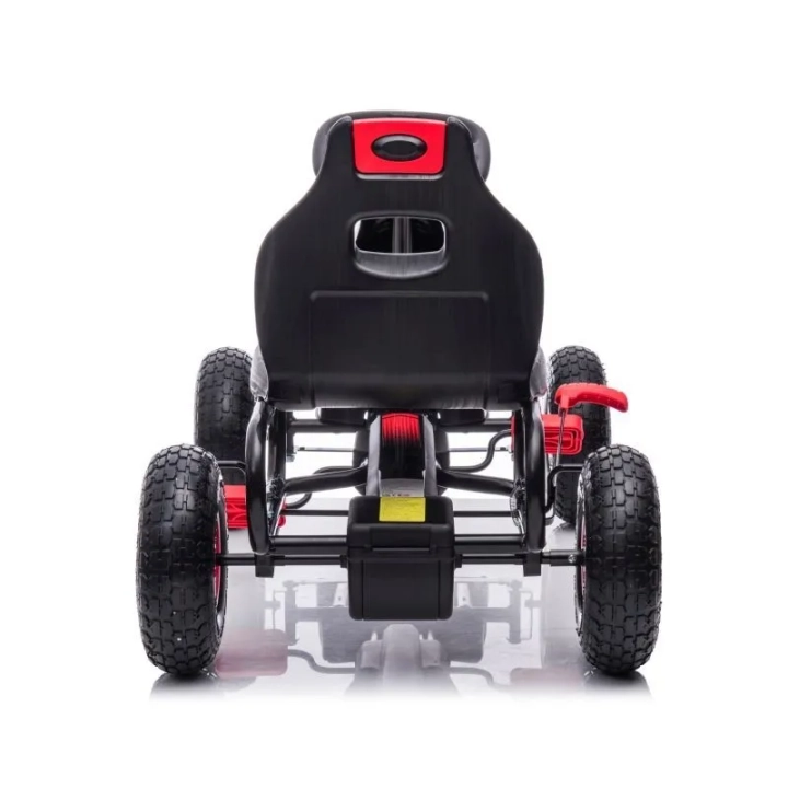 DUŻY GOKART NA PEDAŁY SUPER POWER 5, POMPOWANE KOŁA/G18