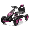 DUŻY GOKART NA PEDAŁY SUPER POWER 5, POMPOWANE KOŁA/G18
