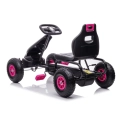 DUŻY GOKART NA PEDAŁY SUPER POWER 5, POMPOWANE KOŁA/G18