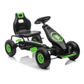 DUŻY GOKART NA PEDAŁY SUPER POWER 5, POMPOWANE KOŁA/G18