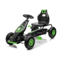 DUŻY GOKART NA PEDAŁY SUPER POWER 5, POMPOWANE KOŁA/G18