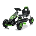 DUŻY GOKART NA PEDAŁY SUPER POWER 5, POMPOWANE KOŁA/G18