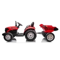 OLBRZYMI TRAKTOR 24 V Z PRZYCZEPĄ I ELEKTRYCZNIE PODNOSZONYM KIPREM SUPER JAKOŚĆ/HC306