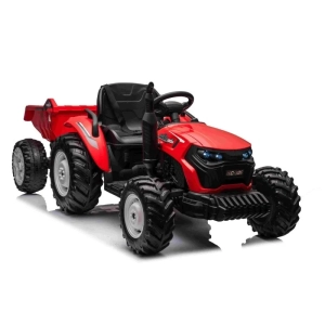 OLBRZYMI TRAKTOR 24 V Z PRZYCZEPĄ I ELEKTRYCZNIE PODNOSZONYM KIPREM SUPER JAKOŚĆ/HC306