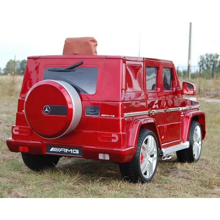 MERCEDES G63 AMG DWA SILNIKI, OTWIERA DRZWI MOCNY, MIĘKKIE KOŁA/HL168