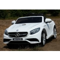MERCEDES S63 AMG LICENCJA, MIĘKKIE KOŁA EVA FULL OPCJA/HL169