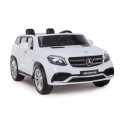 MERCEDES GLS 63, 4 SILNIKI, 2X12 V, MIĘKKIE KOŁA, MIĘKKIE SIEDZENIE, KLIMATYZACJA DLA 2 DZIECI/HL228