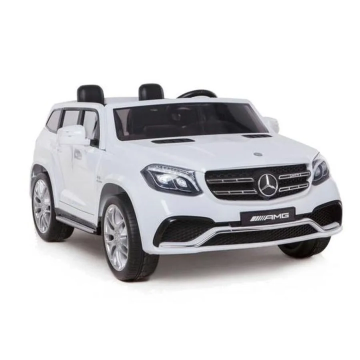 MERCEDES GLS 63, 4 SILNIKI, 2X12 V, MIĘKKIE KOŁA, MIĘKKIE SIEDZENIE, KLIMATYZACJA DLA 2 DZIECI/HL228