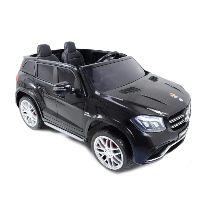 MERCEDES GLS 63, 4 SILNIKI, 2X12 V, MIĘKKIE KOŁA, MIĘKKIE SIEDZENIE DLA 2 DZIECI, LAKIER, KLIMATYZACJA/HL228
