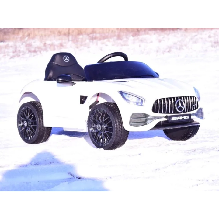 MERCEDES NA AKUMULATOR AMG GT, MIĘKKIE KOŁA EVA, MIĘKKIE SIEDZENIE/HL2588