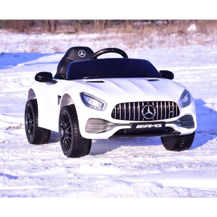 MERCEDES NA AKUMULATOR AMG GT, MIĘKKIE KOŁA EVA, MIĘKKIE SIEDZENIE/HL2588