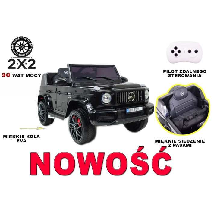 MERCEDES G63 AMG NA AKUMULATOR W PEŁNEJ OPCJI/HL2888