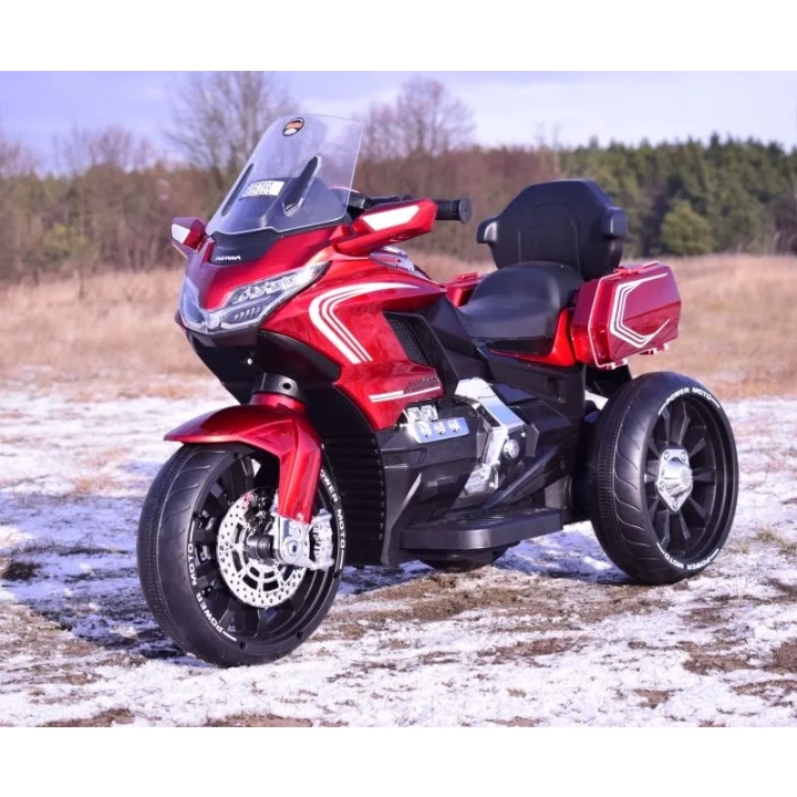 MEGA MOTOR TURYSTYCZNY NA AKUMULATOR LAKIER, ŚWIATŁA/ HLW1688