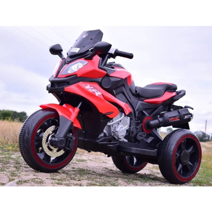 DUŻY MOTOR ŚCIGACZ STRONG 2 EXCLUSIVE, ŚWIECĄCE KOŁA/HLX2018