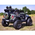 MEGA JEEP PERFECT 002B EXCLUSIVE 4x4, WOLNY START/ MIĘKKIE KOŁA,/HP-002B