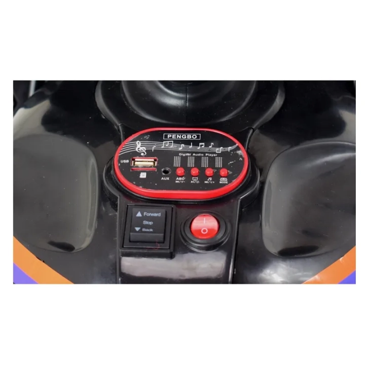 DUŻY MOTOR ŚCIGACZ STRONG 2 EXCLUSIVE, ŚWIECĄCE KOŁA, 3 KOŁOWY/HT6188