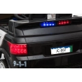 AUTO SUV POLICYJNY NA AKUMULATOR, MIĘKKIE SIEDZENIE, MĘKKIE KOŁA/JC002