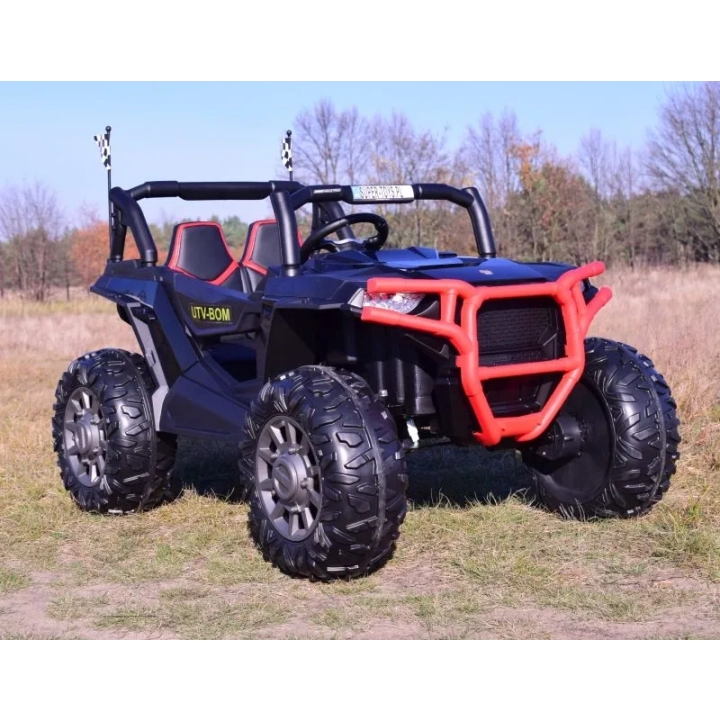 MEGA BUGGY UTV BOM - 4X4, 2x12V SPEED NEW , MĘKKIE KOŁA, MIĘKKIE SIEDZENIA/JC999