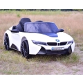 ORYGINALNE BMW I8 - MIĘKKIE KOŁA, MIĘKKIE SIEDZENIE/JE1001