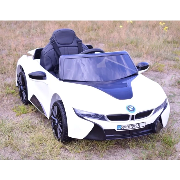 ORYGINALNE BMW I8 - MIĘKKIE KOŁA, MIĘKKIE SIEDZENIE/JE1001