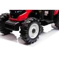 OLBRZYMI TRAKTOR NA AKUMULATOR Z PRZYCZEPĄ 24 V, 400W, PILOT/JS-3158B-24V