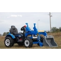 MOCNY TRAKTOR Z ŁYŻKĄ KINGDOM 12V DWIE PRĘDKOŚCI/JS328A