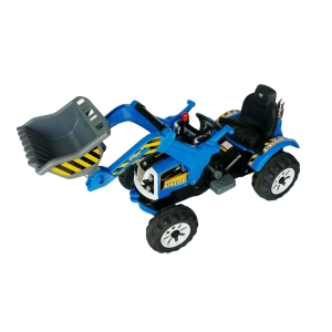 MOCNY TRAKTOR Z ŁYŻKĄ KINGDOM 12V DWIE PRĘDKOŚCI/JS328A