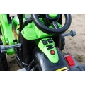 MOCNY TRAKTOR Z ŁYŻKĄ KINGDOM 12V DWIE PRĘDKOŚCI/JS328A