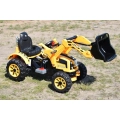 MOCNY TRAKTOR Z ŁYŻKĄ KINGDOM 12V DWIE PRĘDKOŚCI/JS328A