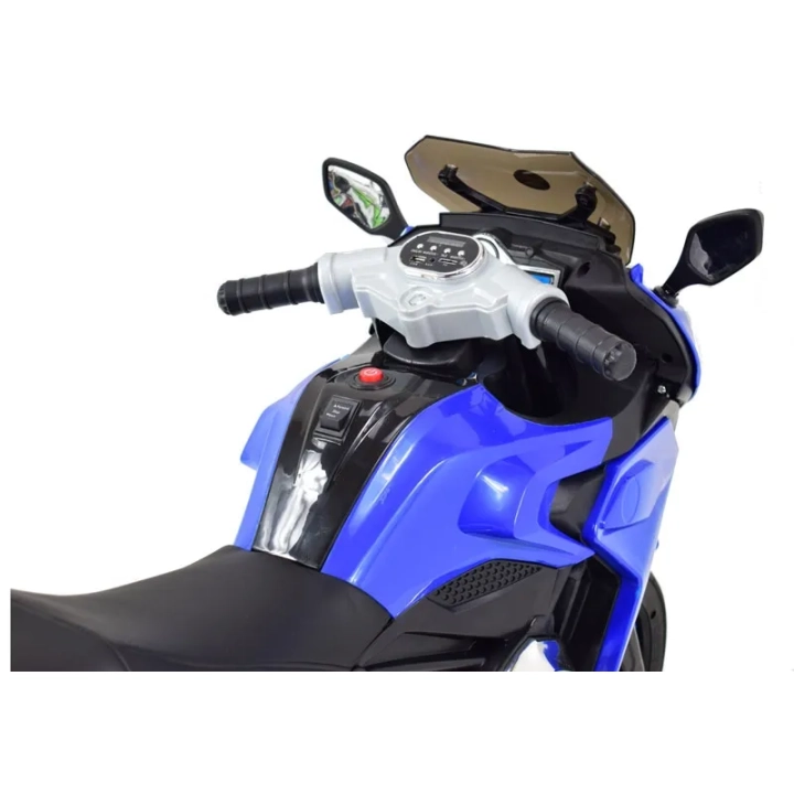 WIELKI MOTOR ŚCIGACZ, MIĘKKIE KOŁA EVA, MIĘKKIE SIEDZENIE STRONG 2 EXCLUSIVE/NEL-1300