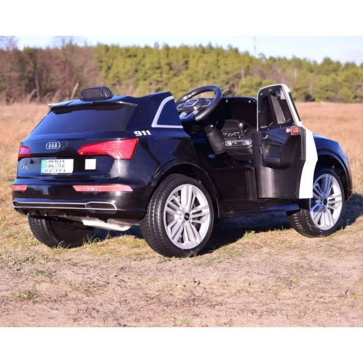 AUDI Q5 POLICJA , MIĘKKIE KOŁA, MIĘKKIE SIEDZENIE, RADIO FM, BLUETOOTH - PEŁNA OPCJA/S305