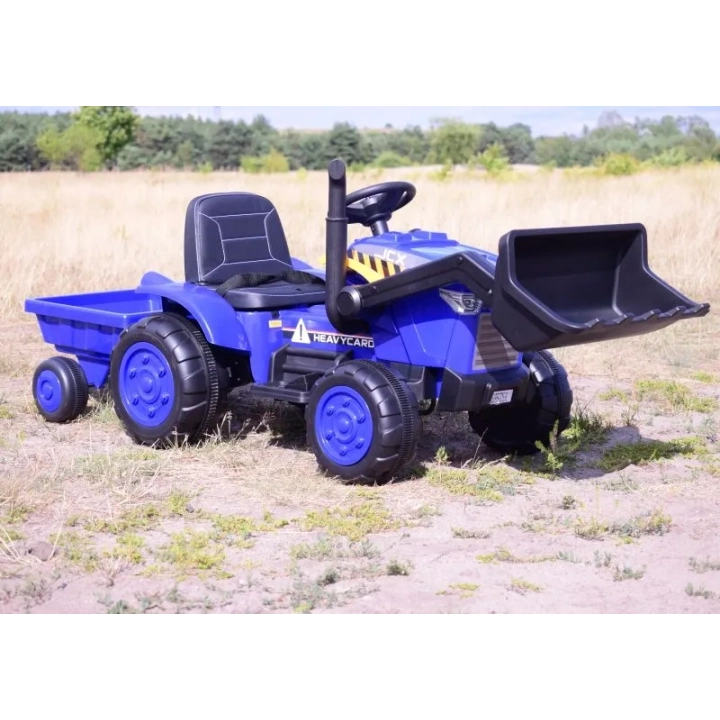 TRAKTOR NA AKUMULATOR Z PRZYCZEPĄ - JCX, PILOT/S-617