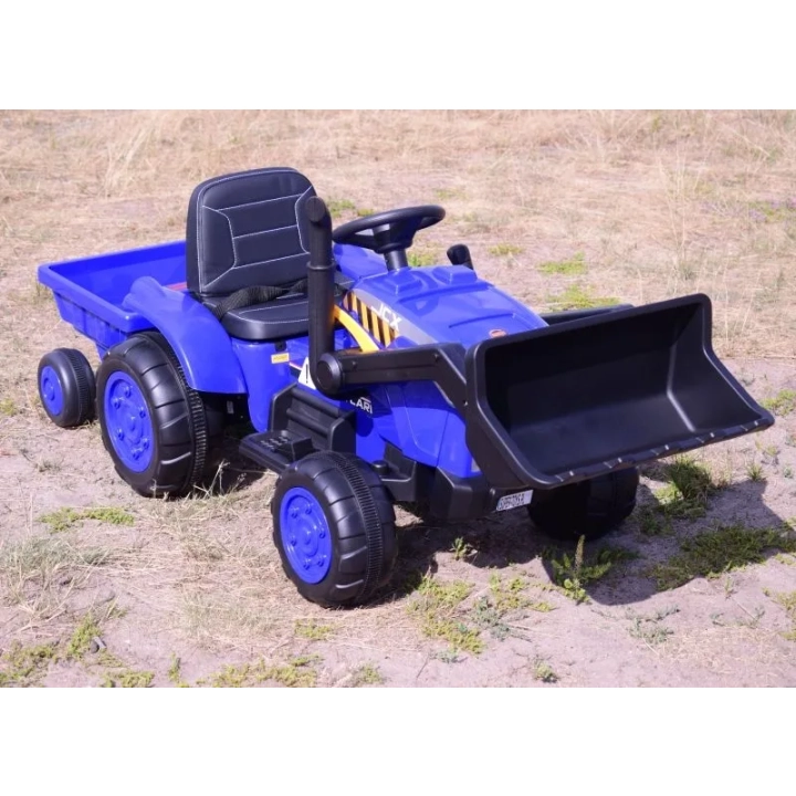 TRAKTOR NA AKUMULATOR Z PRZYCZEPĄ - JCX, PILOT/S-617