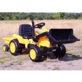 TRAKTOR NA AKUMULATOR Z PRZYCZEPĄ - JCX, PILOT/S-617
