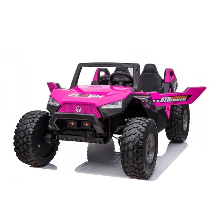MEGA BUGGY CLASH DLA 2 DZIECI, 4 SILNIK - 800W, 24, MIĘKKIE PRZESUWANE SIEDZENIE, WALIZKA NA AKUMULATOR,/SX-1928