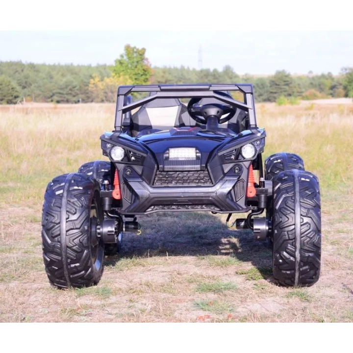 MEGA BUGGY DLA 2 DZIECI, 4 SILNIKI ( 310 W), 24V, MIĘKKIE SIEDZENIE, MIĘKKIE KOŁA, WALIZKA NA AKUMULATOR,/SX-2139