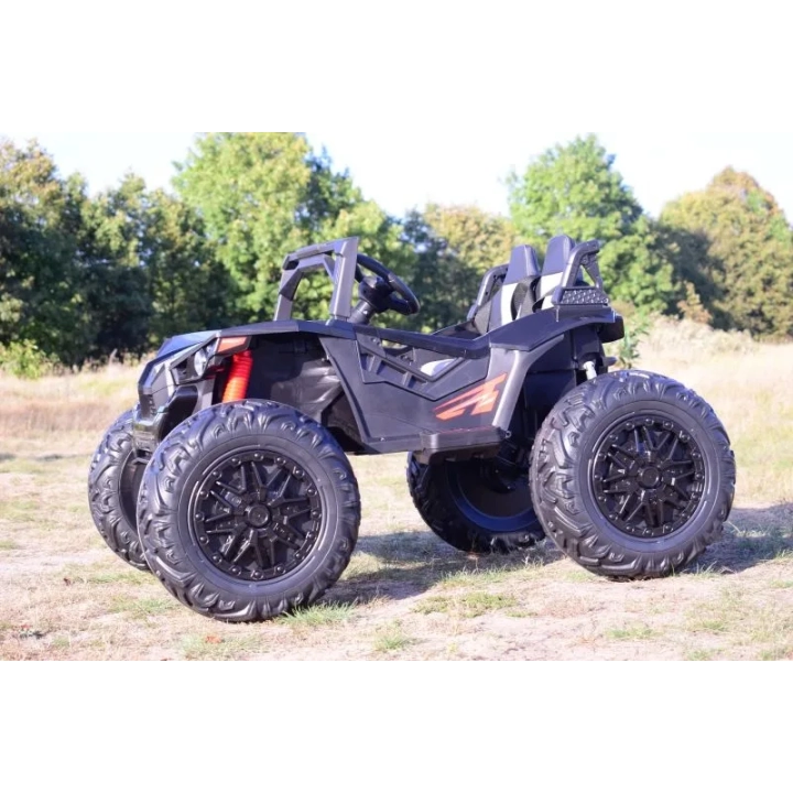 MEGA BUGGY DLA 2 DZIECI, 4 SILNIKI ( 310 W), 24V, MIĘKKIE SIEDZENIE, MIĘKKIE KOŁA, WALIZKA NA AKUMULATOR,/SX-2139