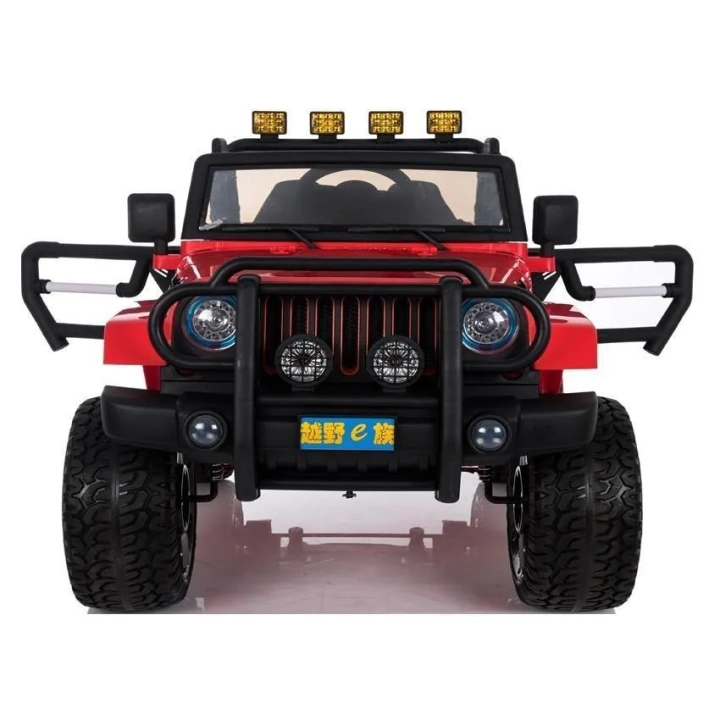 MEGA JEEP 4X4 Z REDUKTOREM NAPĘDU EXCLUSIVE 24 V, 480 WAT, WOLNY START,MIĘKKIE KOŁA /WXE1688-24V