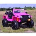 MEGA JEEP 4 SPEED DLA DZIECKA I DLA RODZICA 4x4, DO 100 kg - STEROWANIE TELEFONEM, WALIZKA - HIT/XB1118