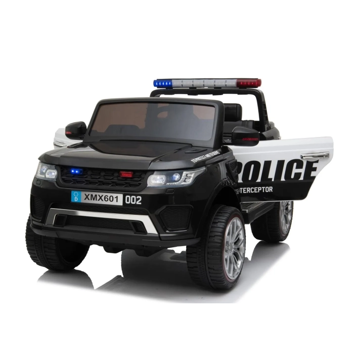 JEEP POLICJA 4X4 Z AMORTYZATORAMI, PILOT, REDUKTOR/ XMX-601-1