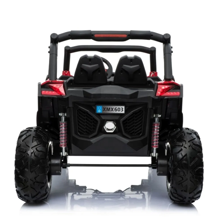 MEGA AUTO BUGGI 4X4 , PANEL , MIĘKKIE KOŁA EVA, MIĘKKIE SIEDZENIE FULL OPCJA 2X 12V, LAKIER/XMX603