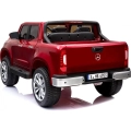 MERCEDES X LICENCJA, 4X4, 2x12V PANEL MP4, 5 PUNKTOWE PASY, MIĘKKIE KOŁA EVA, MIĘKKIE SIEDZENIE, LAKIER POLEROWANY, FULL OPCJA/XMX606