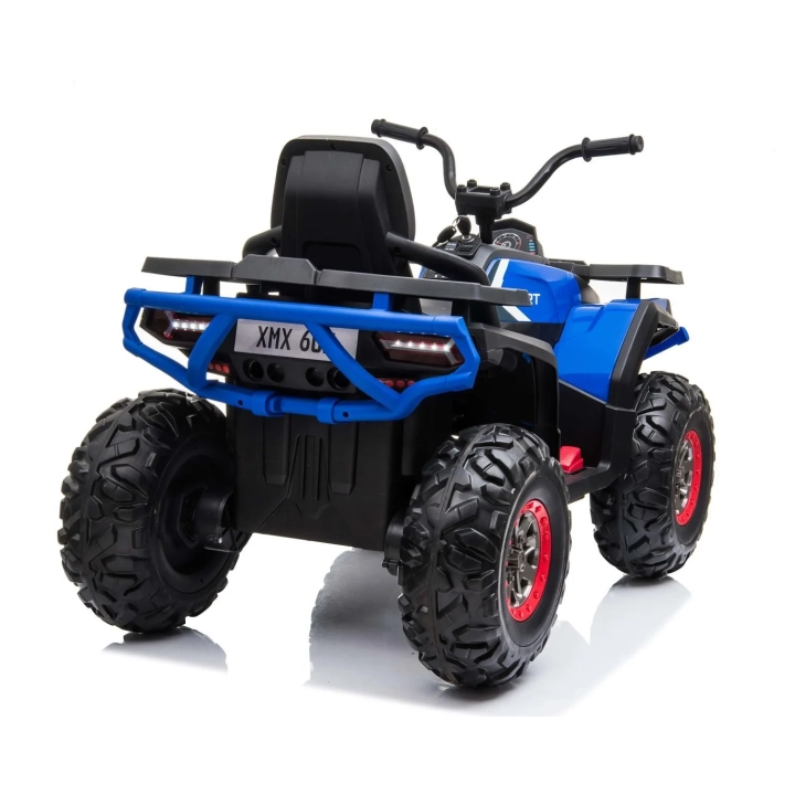 MEGA WIELKI QUAD, AMORTYZATORY, MIĘKKIE KOŁA, PILOT, WOLNY START, /XMX607