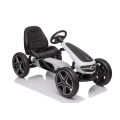 GOKART NA PEDAŁY LICENCJA MERCEDESA KOŁA EVA, MIĘKKIE SIEDZENIE Z LOGIEM MB JAKOŚĆ /XMX610