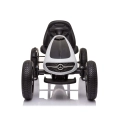 GOKART NA PEDAŁY LICENCJA MERCEDESA KOŁA EVA, MIĘKKIE SIEDZENIE Z LOGIEM MB JAKOŚĆ /XMX610