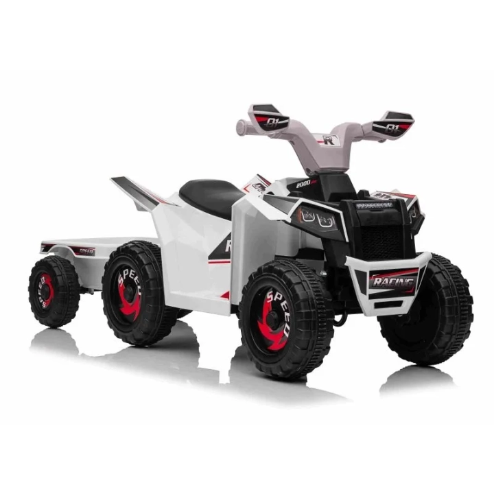 QUAD ATV ROAD Z PRZYCZEPĄ I MEGAFONEM/XMX630T