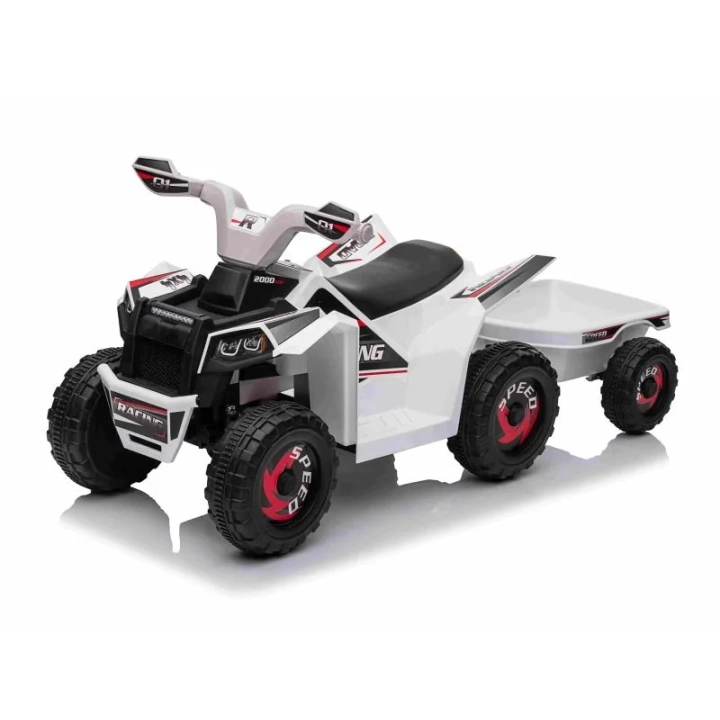 QUAD ATV ROAD Z PRZYCZEPĄ I MEGAFONEM/XMX630T