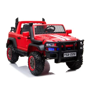 MEGA DZIP 4X4, MIĘKKIE KOŁA EVA, MIĘKKIE SIEDZENIE, PANEL, FULL OPCJA /YSA026