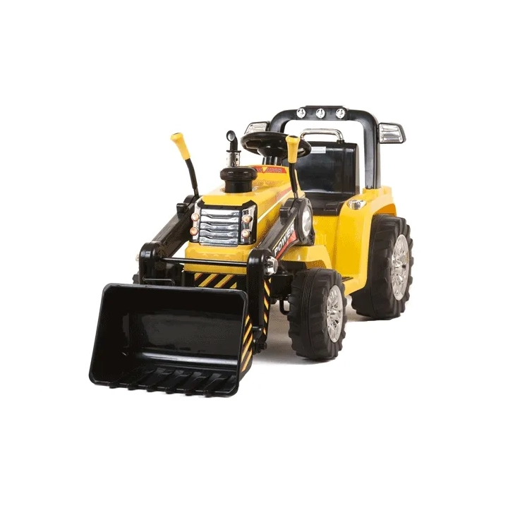NAJMOCNIEJSZY TRAKTOR Z ŁYŻKĄ I PILOTEM 12V TRZY PRĘDKOŚCI/1005A