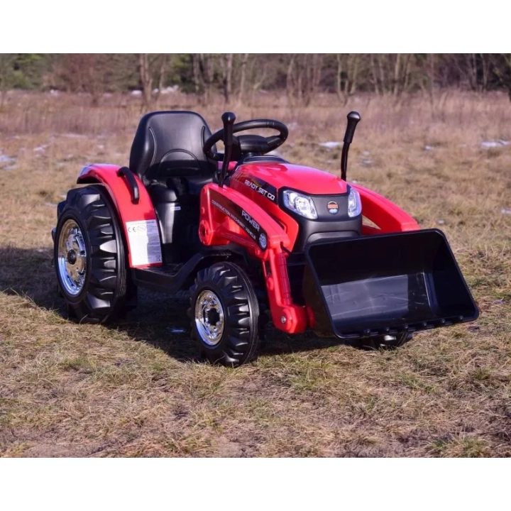 TRAKTOR NA AKUMULATOR POWER Z ŁYŻKĄ , PILOT, JAKOŚĆ/ZP1008A